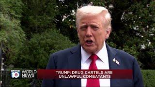 Trump says US in ‘armed conflict’ with drug cartels after ordering strikes in Caribbean